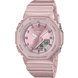 G-Shock Ladies' Casio G-Shock Analog Digital Pink Resin with Pink Model: Gmap2100St4A