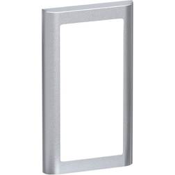 Schneider Electric Lk Fuga Soft Designramme For 2-modul Indsats Lodret, Stålmetallic