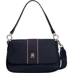 Tommy Hilfiger Monogram Crossbody Shoulder Bag - Navy