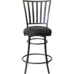Red Barrel Studio Stellan 24 Counter Swivel Upholstered 38.58 H x 19.46 W x 18 D Seating Stool 38.6"