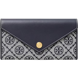 Tory Burch T Monogram Envelope Wallet - Navy