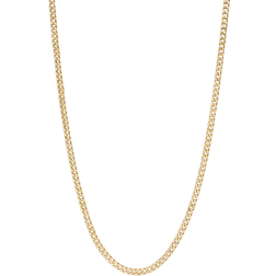 Avile Avilé Jewelry Panzer Halsband kt. Silver Guldpläterad DI004-GP-42 Unisex 925 sterling silver