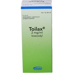 Toilax 2mg/ml 5ml 5 stk