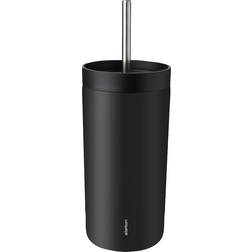 Stelton To Go Sip Med Sugrör 40 cl Soft Black Termosmugg 40cl