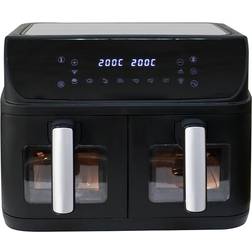 Jocca Digital Airfryer 10 Liter Med 3 Skuffer 2600 Watt