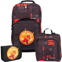 LEGO Bags Skoletaskesæt Optimo Dragon - Sort