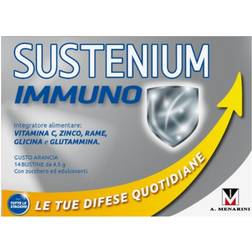 A. Menarini Sustenium Immuno Food Supplement Orange Flavor 14 Sachets 14 pcs