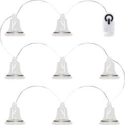 Sirius Weihnachtslichterkette Tiffany Glocke 8 x 1.05 m Weihnachtsbeleuchtung