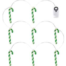 Sirius Lichterkette Weihnachtslichterkette Hannah Zuckerstange 1.30m Weihnachtsbaumbeleuchtung 8 Lampen