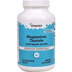 Vitacost Vitacost Magnesium Taurate 120 Vegetarian Tablets 120 pcs