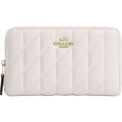 Coach Medium Id Zip Wallet - Gold