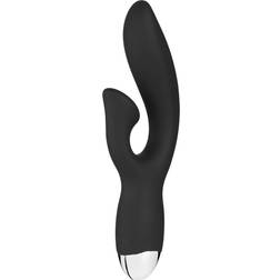 Sinful Curve Uppladdningsbar Rabbitvibrator Black Black