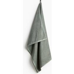 H&M Terry Sheet 100x150 Bath Towel Green (150x100cm)