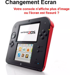 LCD Screen Replacement Part For Nintendo 2DS Console