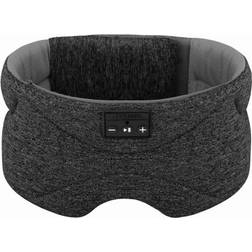 INF Bluetooth Pandebånd Sovemaske Sovehøretelefoner Sort