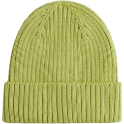 H&M Rib Knit Beanie - Lime Green