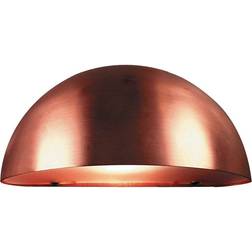 Nordlux Scorpius Maxi Copper Wall Flush Light 27cm