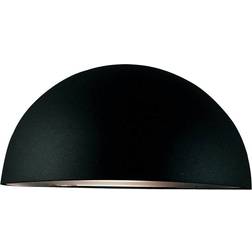 Nordlux Scorpius Maxi Matte Black Wall Flush Light 27cm