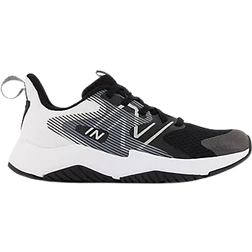 New Balance Kids' Rave Run V2 Lace-Up Shoe Black/White