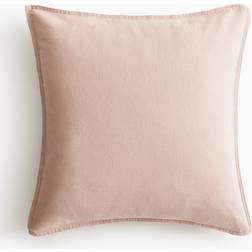 H&M Linen-Blend 50 x 50 Cushion Cover Pink (50x50cm)