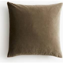 H&M Cotton Velvet 50 x 50 Cushion Cover Green (50x50cm)