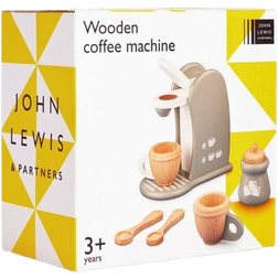 John Lewis Wooden Coffee Machine