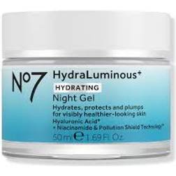 No7 hydraluminous + hydrating night gel 50ml