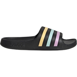adidas Adilette Aqua Slides - Core Black