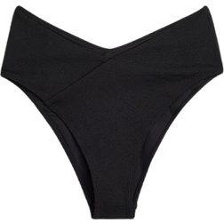 H&M Ladies Black High Waist Cheeky Bikini bottoms