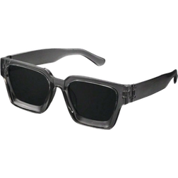 Shein 1pc Men Square Trendy Frame Classical Plastic Fashion Grey For Outdoor Daily Travel Accessories