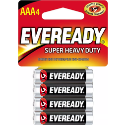 Eveready Super Heavy Duty Batteries AAA 4-Count