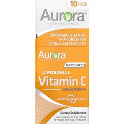 Aurora NutraScience Micro-Pack Liposomal Vitamin C 1000 mg 10 Packets 7 ml 10 st