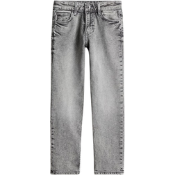 H&M Boys Grey Relaxed Tapered Fit Jeans