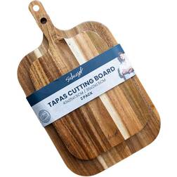 Casper Sobczyk Tapas Cutting Board 43 x 25 x 1.5 cm 35 x 21 x 1.5 cm 2 Pack Skärbräda 2st