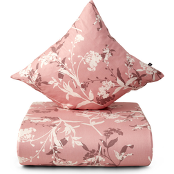 Nordisk tekstil Botanique Sengesæt 140x220 cm Rosa Dynebetræk Multifarve, Pink (220x140cm)
