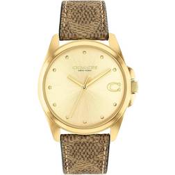 Coach Ladies Greyson IP Gold