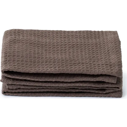 OlsenHome Våfflade Kökshanddukar 28x28 cm 3-pack Valnötsbrun Kökshandduk Brun (28x28cm)