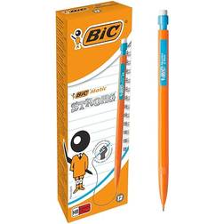 Bic Matic HB Mechanical Pencils and Eraser 0.9 mm Pack of 12