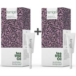 Australian Bodycare 30 Stk Femigel Intimgel Plejende Gel Til Intimområdet Mod Lugt Tørhed Og Kløe 2-pack