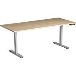 Ergoff Raise-Lower Oak Skrivbord 80x180cm