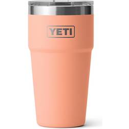 Yeti Rambler 20 oz Stackable Tumbler, Stainless Steel, Vacuum Insulated with MagSlider Lid Travel Mug 20fl oz