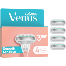 Gillette Venus Smooth Sensitiv Rakblad 4 st