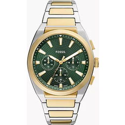 Fossil Everett Two-Tone Stainless Steel Watch
