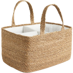 H&M Baby Wickeltasche aus Seegras Weiß
