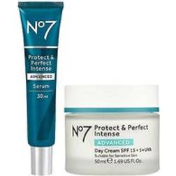 No7 Protect & Perfect Intense Advanced Day Cream & Serum Bundle