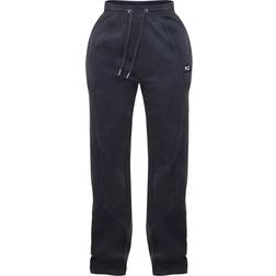 PrettyLittleThing Shape Washed Charcoal Wide Leg Joggers, Washed Charcoal