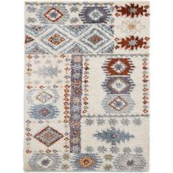 Dunelm Cosy Shaggy Moroccan Rug Multicolor Multicolour 160x230cm