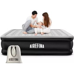King inflatable air mattress,air bed with built-in electric pump,double