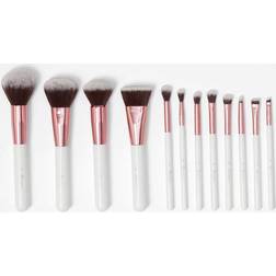 BH Cosmetics Brush Set Crystal Quartz - 12 Piece