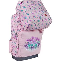 LEGO Schulranzen-Set - Blumen - Rosa